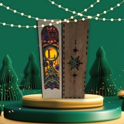 Personalized LED Lite Wooden Box